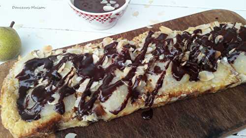 Tarte Perdue Poire Chocolat