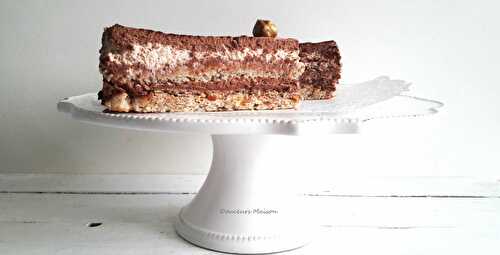 Entremet casse-noisette de Christophe Felder et Camille Leseq