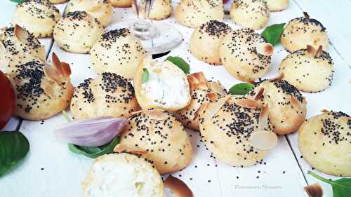 Petits choux Fromage Basilic et Piment d’Espelette