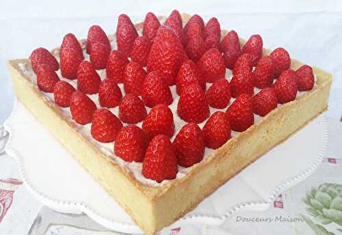 Tarte aux Fraises Gariguettes