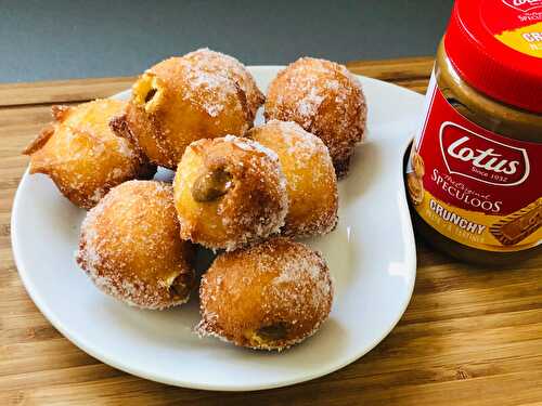 Beignets au spéculoos
