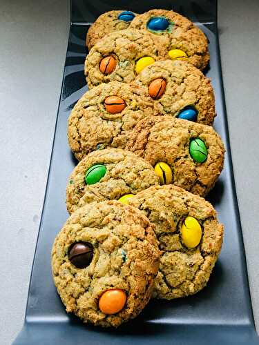 Cookies aux M&M's - Doulou Cooky
