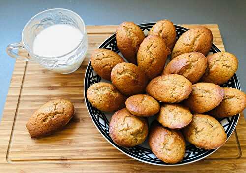 Madeleines healthy sans beurre