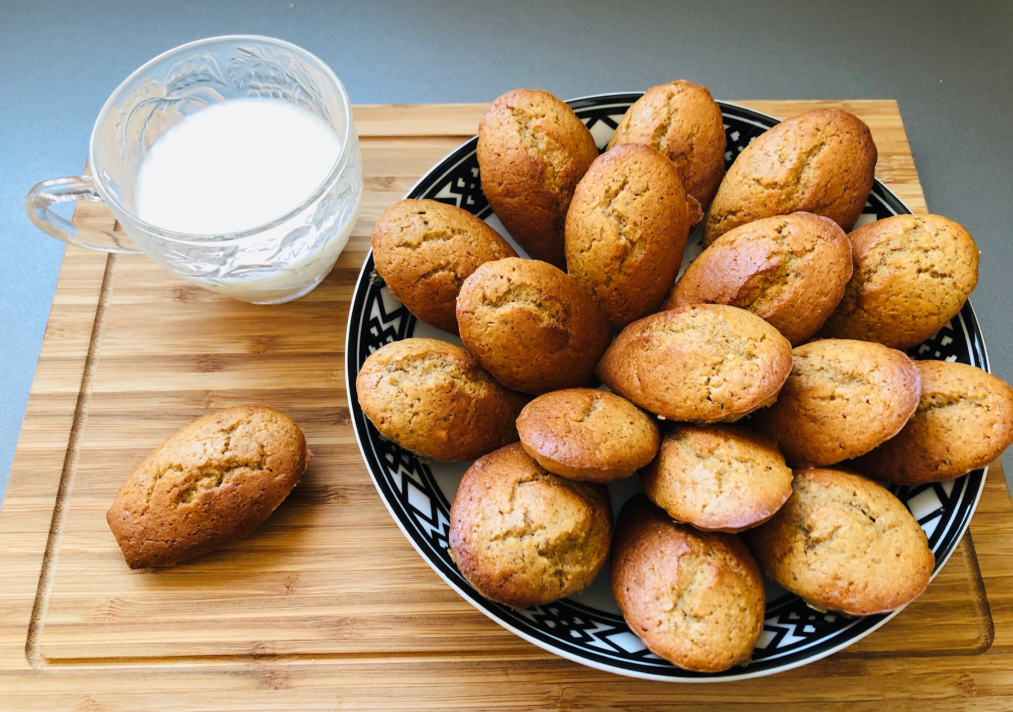 Madeleines healthy sans beurre