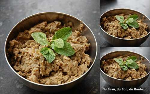 Aubergines au yaourt