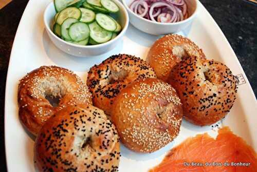 Bagels au saumon fumé