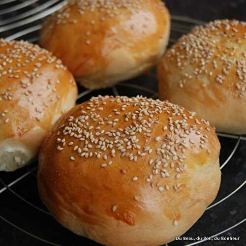 Buns ou pains à burger pour de délicieux burgers maison