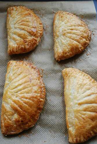 Chaussons aux pommes - pâte feuilletée maison