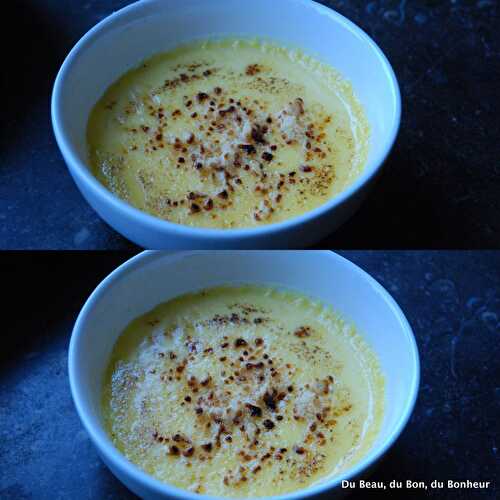 Crème brûlée à la cardamome