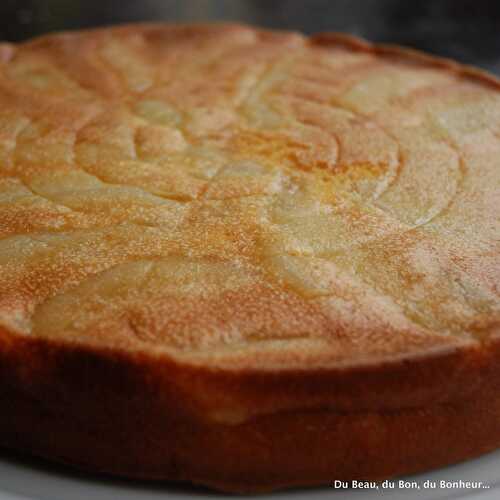 Gâteau aux poires...