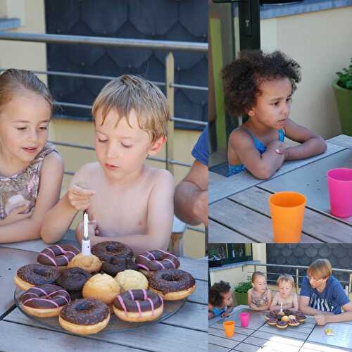 Goûter d'anniversaire avec les copines...