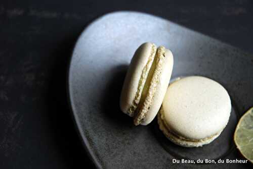 Macarons au citron