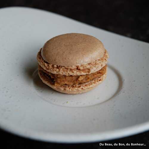 Macarons spéculoos