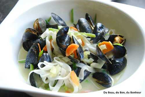 Moules thaï