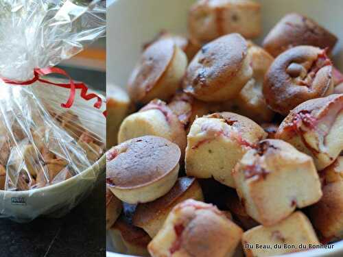 Muffins Fraises-Pistaches