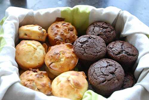 Muffins pour un retour en "douceurs"...