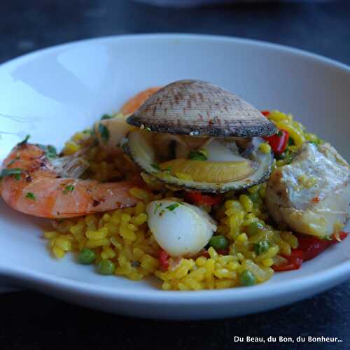 Paella de mariscos