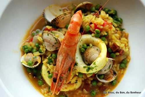 Paella de mariscos