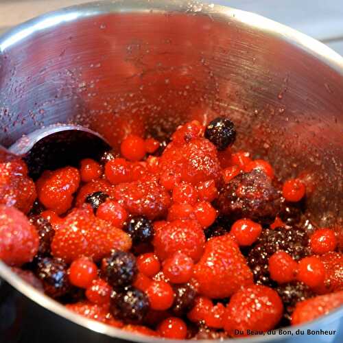 Panna cotta aux fruits rouges