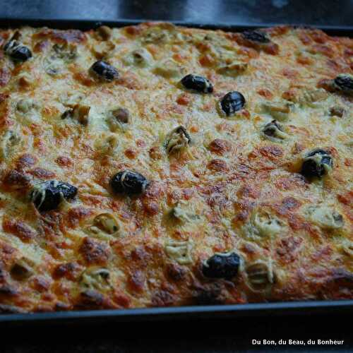 Pizza mozza-olives