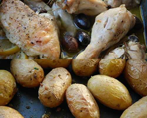 Poulet aux olives et citron