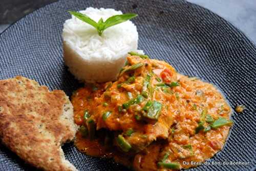 Poulet curry indien