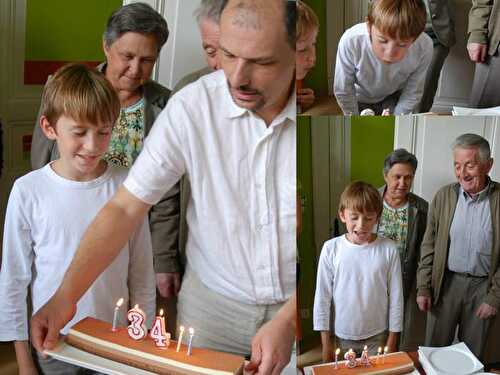 Pour fêter les 6 ans ans d'Arthur...