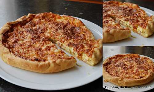 Quiche poireaux-beaufort