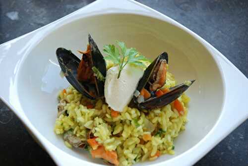 Risotto aux moules