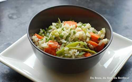 Riz aux légumes