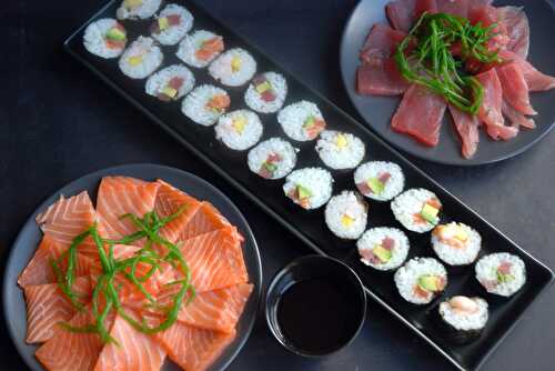 Sushi et sashimi