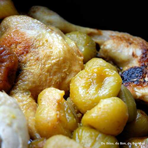 Tajine de poulet aux figues