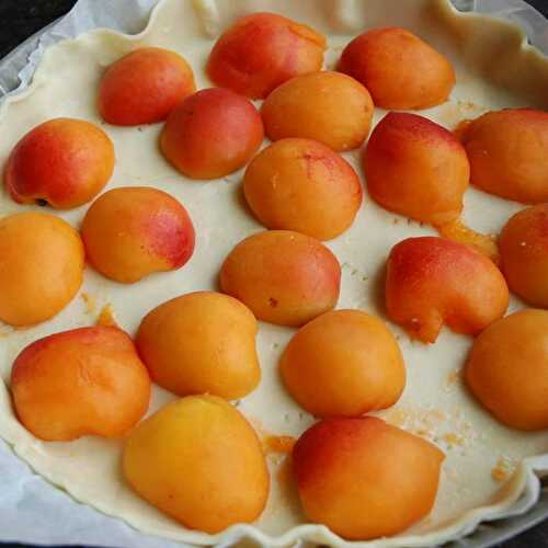 Tarte aux abricots