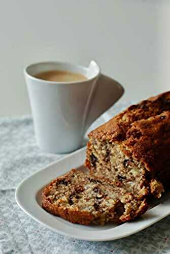 Banana bread aux pépites de chocolat