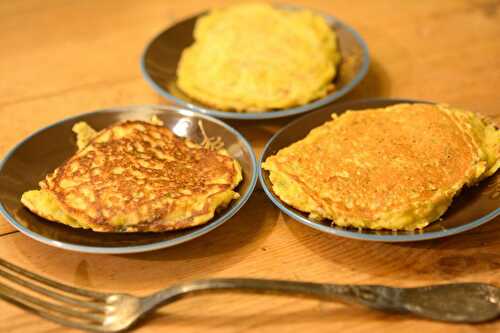 « Blinis » aux courgettes