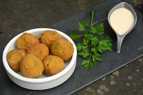 Boulettes épicées aux lentilles corail et aux pommes de terre