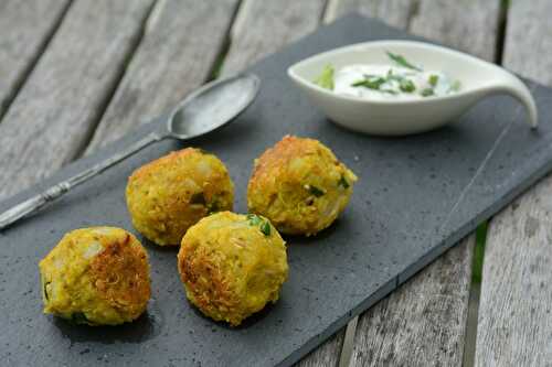 Boulettes épicées aux pois chiches et quinoa