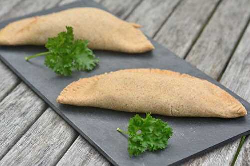 Chaussons aux champignons, ricotta et persil