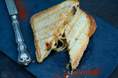 Croque-monsieur à l’aubergine