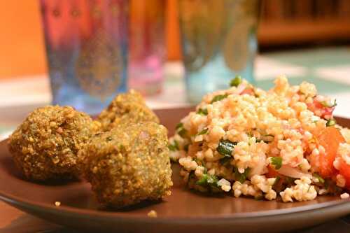 Falafels et taboulé (presque) libanais