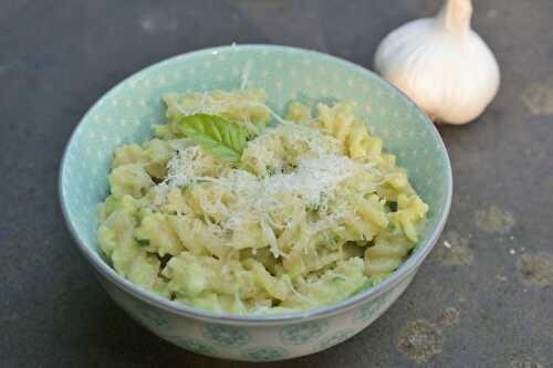 Fusilli au pesto d'avocat