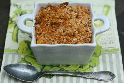 Gratin de courge Bleue de Hongrie sur lit d’oignons compotés