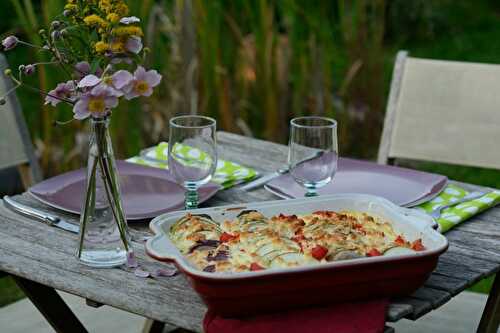 Gratin de légumes de l'été