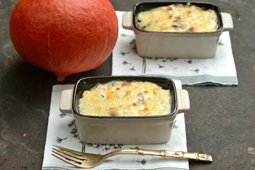 Gratin de macaronis et de potimarron