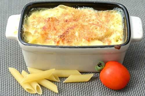 Gratin de penne aux tomates