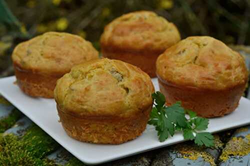 Muffins au pesto et au chèvre frais