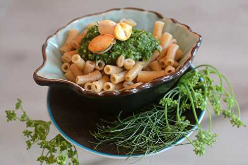 Pâtes au pesto de fenouil