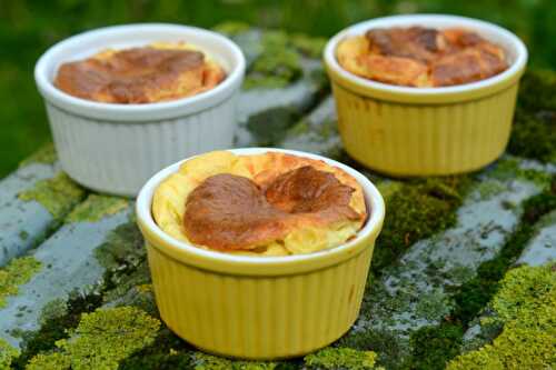 Petits soufflés aux trois fromages