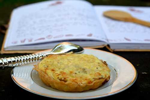 Quiche aux endives et oignons