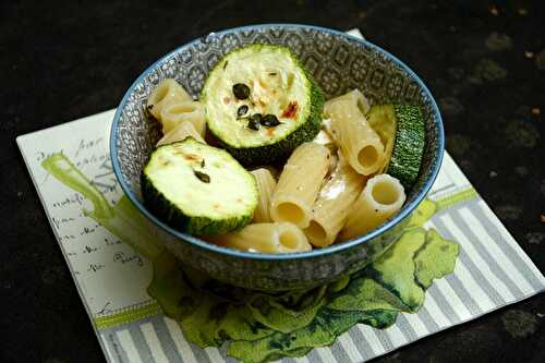 Rigatoni courgettes et féta